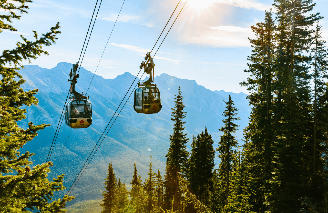 Banff National Park from Canyons to Clouds: Day Trip with Banff Gondola & Historic Sites