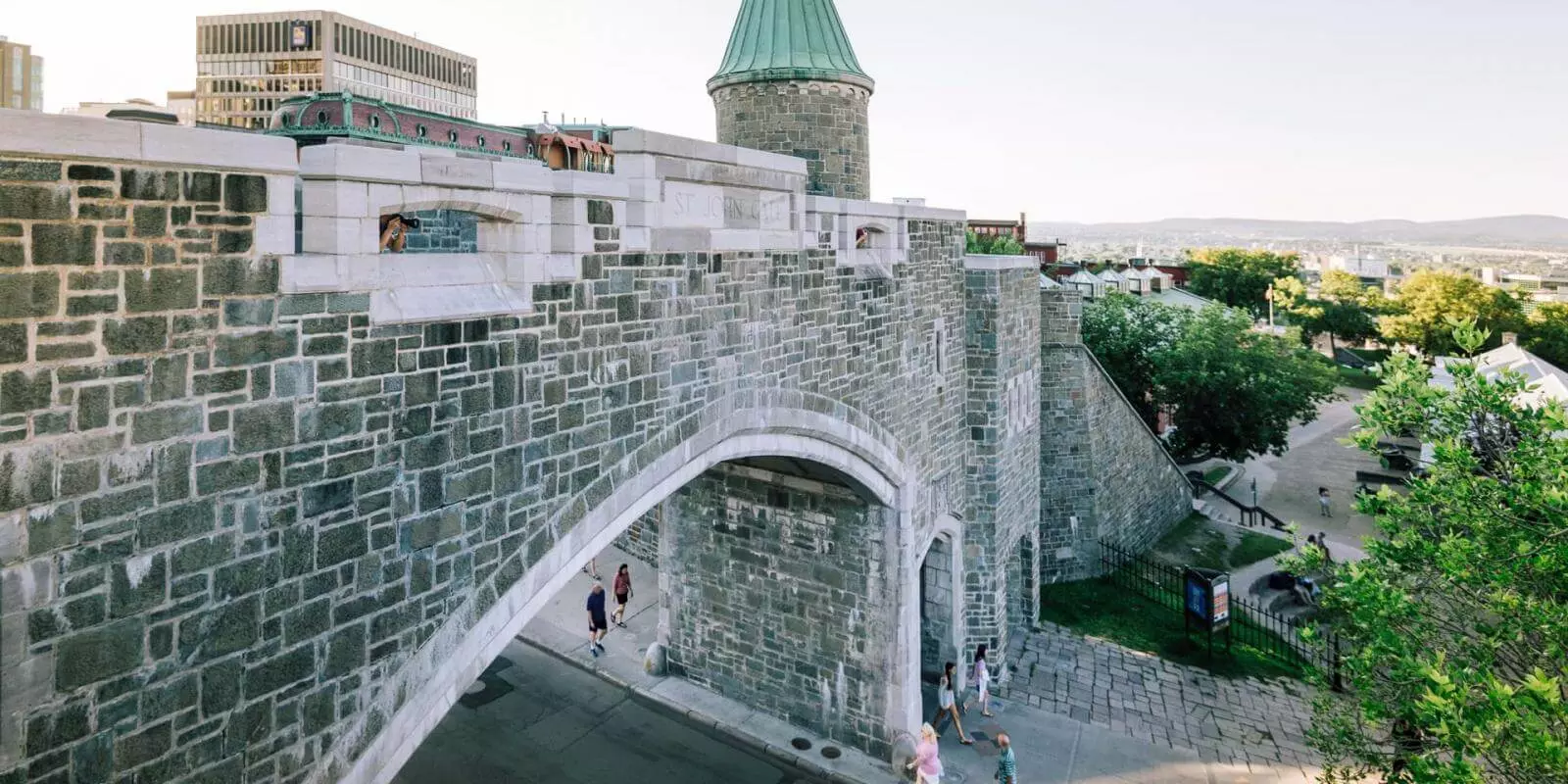 魁北克古城墙(Quebec City's Walls)