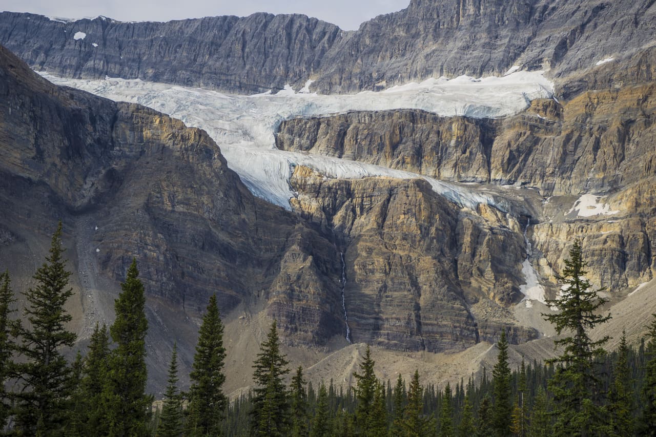鸦爪冰川（Crowfoot Glacier）