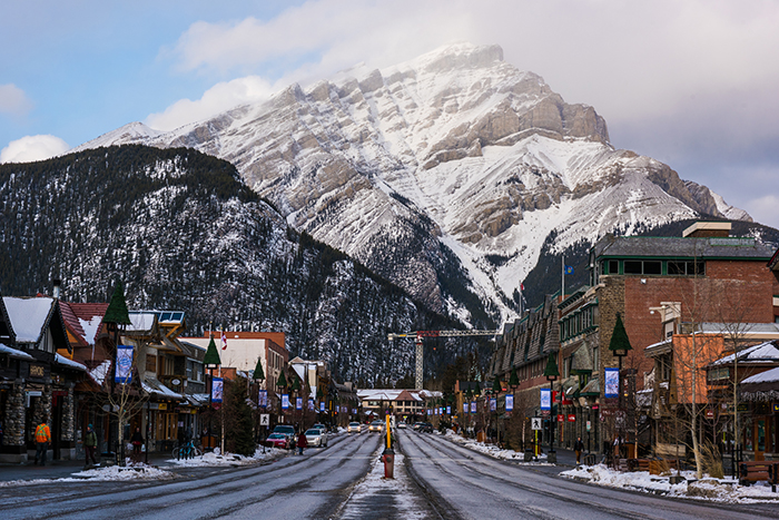 Deluxe Fairmont Hotel Stay 4-Day One-way Winter Canadian Rockies visiting Banff, Lake Louise & Okanagan Lake, Calgary In/Vancouver Out 
