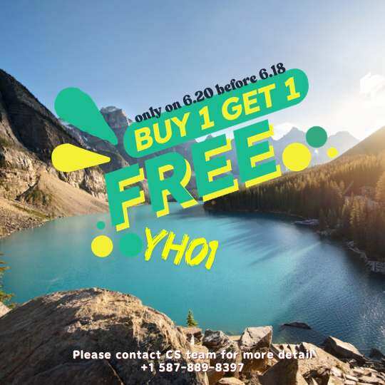 Promotion sales: Day tour to Lake Louise, Moraine Lake, Emerald Lake